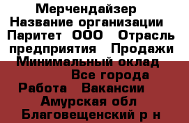 Мерчендайзер › Название организации ­ Паритет, ООО › Отрасль предприятия ­ Продажи › Минимальный оклад ­ 21 000 - Все города Работа » Вакансии   . Амурская обл.,Благовещенский р-н